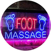 Foot Massage LED Light Sign - LED Gift Works