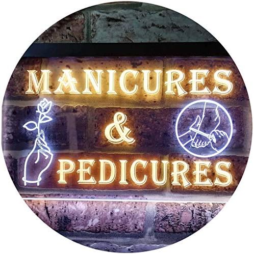 Manicures and Pedicures LED Light Sign - LED Gift Works