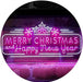 Merry Christmas & Happy New Year Dual Color LED Light Sign - Way Up Gifts