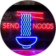 Humor Send Noods Noodles Home Decoration LED Light Sign - LED Gift Works