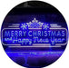 Merry Christmas & Happy New Year Dual Color LED Light Sign - Way Up Gifts