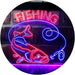 Fishing Camp Cabin LED Light Sign - Way Up Gifts