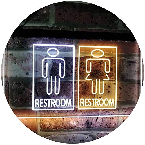 Male Female Restroom LED Light Sign - Way Up Gifts
