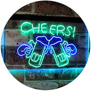 Beer Mugs Cheers LED Light Sign - LED Gift Works