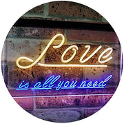 Love is All You Need LED Light Sign - LED Gift Works