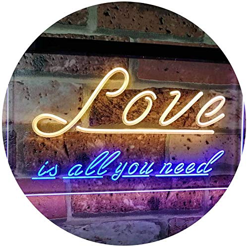 Love is All You Need LED Light Sign - LED Gift Works