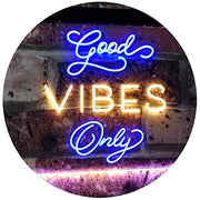 Good Vibes Only LED Light Sign - LED Gift Works