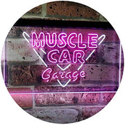 Muscle Car Garage LED Light Sign - LED Gift Works