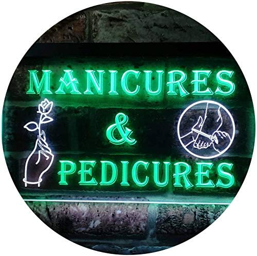 Manicures and Pedicures LED Light Sign - LED Gift Works