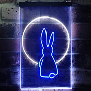 Rabbit Moon Window Display LED Light Sign - LED Gift Works