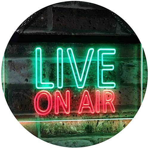 Live On Air Recording Studio LED Neon Light Sign - Way Up Gifts