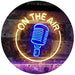 Microphone On The Air LED Light Sign - Way Up Gifts