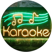 Karaoke Music Notes LED Light Sign - LED Gift Works