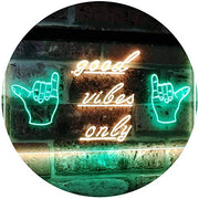 Good Vibes Only LED Light Sign - LED Gift Works