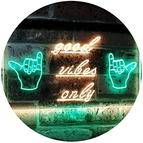 Good Vibes Only LED Light Sign - LED Gift Works