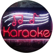 Karaoke Music Notes LED Light Sign - LED Gift Works