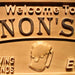 Personalized Welcome Bar Custom Wood Sign 3D Engraved Wall Plaque - Way Up Gifts