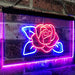 Rose Flower LED Light Sign - Way Up Gifts