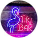 Flamingo Tiki Bar LED Light Sign - Way Up Gifts
