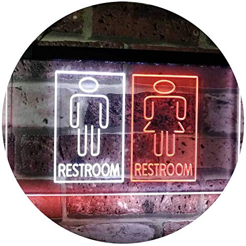 Male Female Restroom LED Light Sign - Way Up Gifts