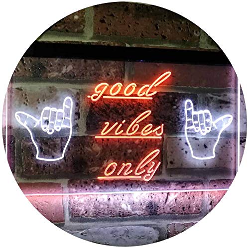Good Vibes Only LED Light Sign - LED Gift Works