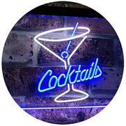 Cocktails LED Light Sign - LED Gift Works