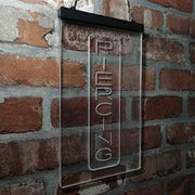Vertical Piercing LED Light Sign - LED Gift Works