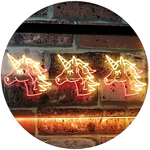Three Unicorns LED Light Sign - LED Gift Works