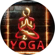 Yoga LED Light Sign - LED Gift Works