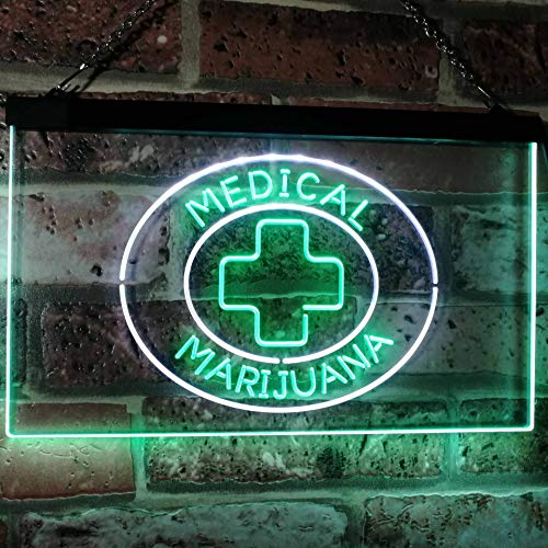 Medical Marijuana LED Light Sign - Way Up Gifts