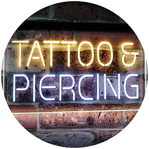 Tattoo Piercing LED Light Sign - Way Up Gifts