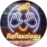 Foot Reflexology Massage LED Light Sign - LED Gift Works