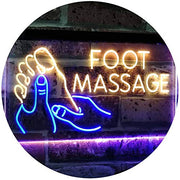 Foot Massage LED Light Sign - LED Gift Works