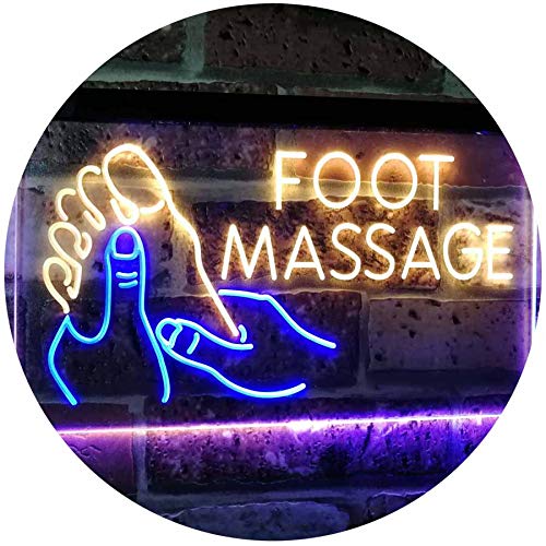 Foot Massage LED Light Sign - LED Gift Works