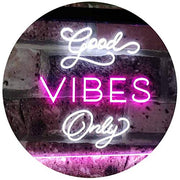 Good Vibes Only LED Light Sign - LED Gift Works
