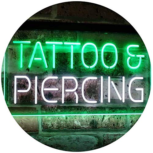 Tattoo Piercing LED Light Sign - Way Up Gifts