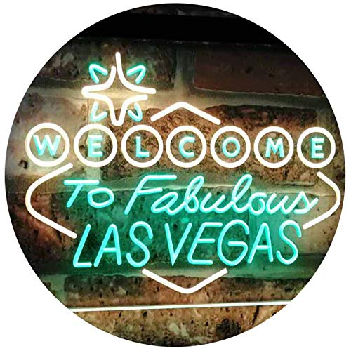 Welcome to Fabulous Las Vegas LED Light Sign - Way Up Gifts