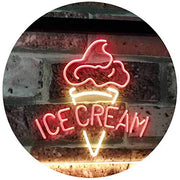 Ice Cream LED Light Sign - LED Gift Works