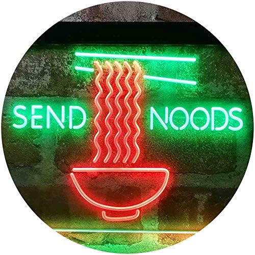 Humor Send Noods Noodles Home Decoration LED Light Sign - Way Up Gifts