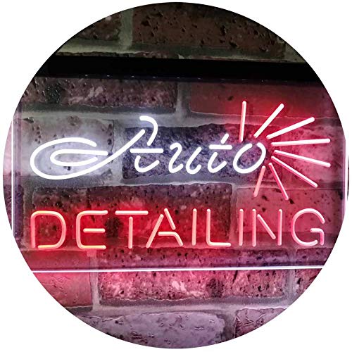 Car Body Shop Auto Detailing LED Light Sign - Way Up Gifts
