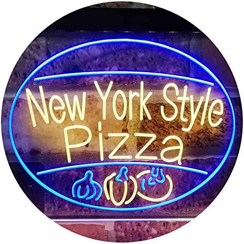 New York Style Pizza LED Light Sign - Way Up Gifts