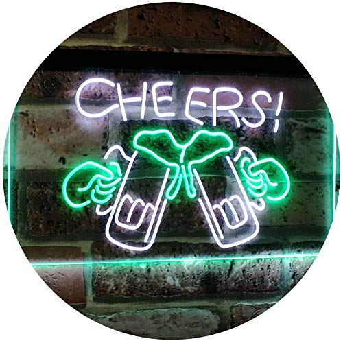 Beer Mugs Cheers LED Light Sign - Way Up Gifts