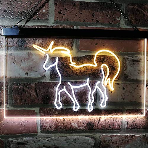 Unicorn LED Light Sign - LED Gift Works
