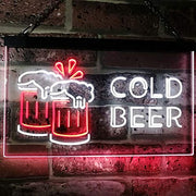 Cold Beer LED Light Sign - LED Gift Works