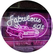 Fabulous 50s LED Light Sign - LED Gift Works