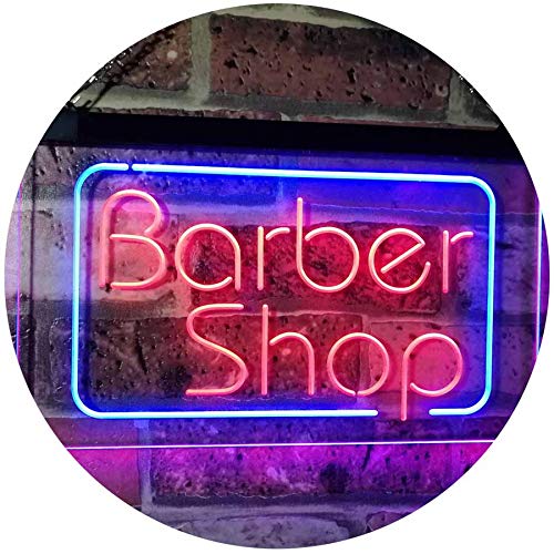 Barber Shop LED Light Sign - LED Gift Works