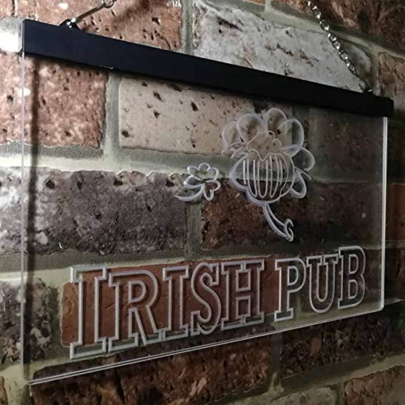 Irish Pub LED Light Sign - LED Gift Works