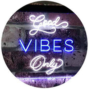 Good Vibes Only LED Light Sign - LED Gift Works