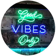 Good Vibes Only LED Light Sign - LED Gift Works