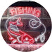 Fishing Camp Cabin LED Light Sign - Way Up Gifts
